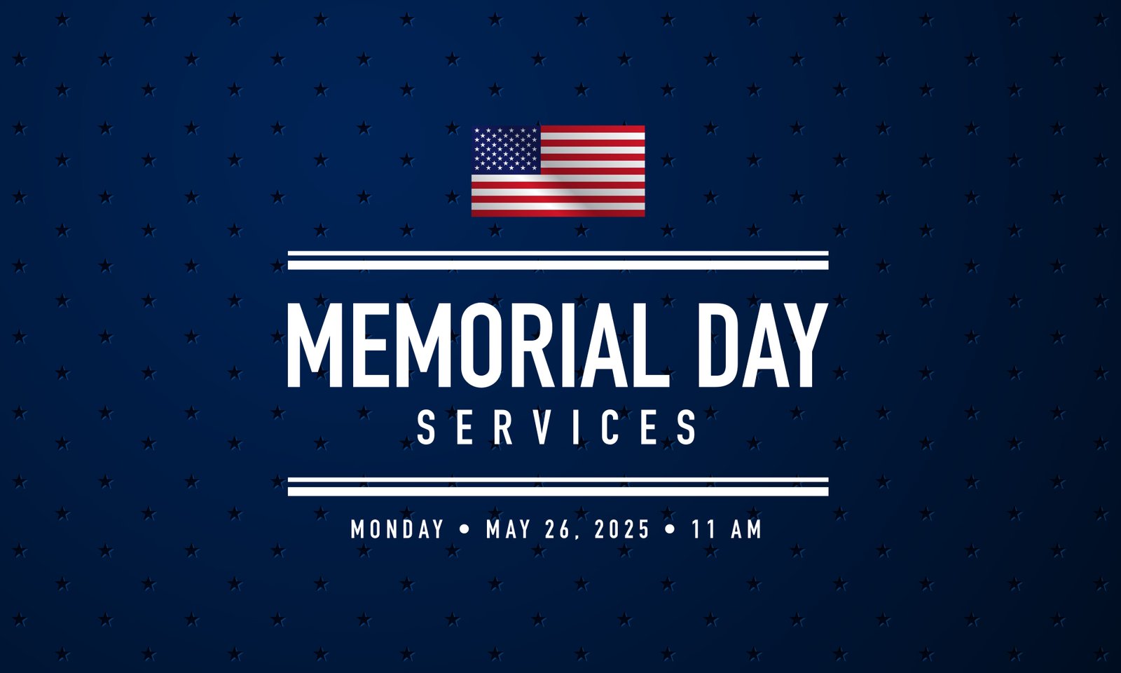 Featured image for “Memorial Day Service”